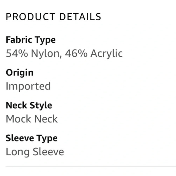 NWT Sun N Moon Mock Neck Pullover Sweater - Picture 3 of 4